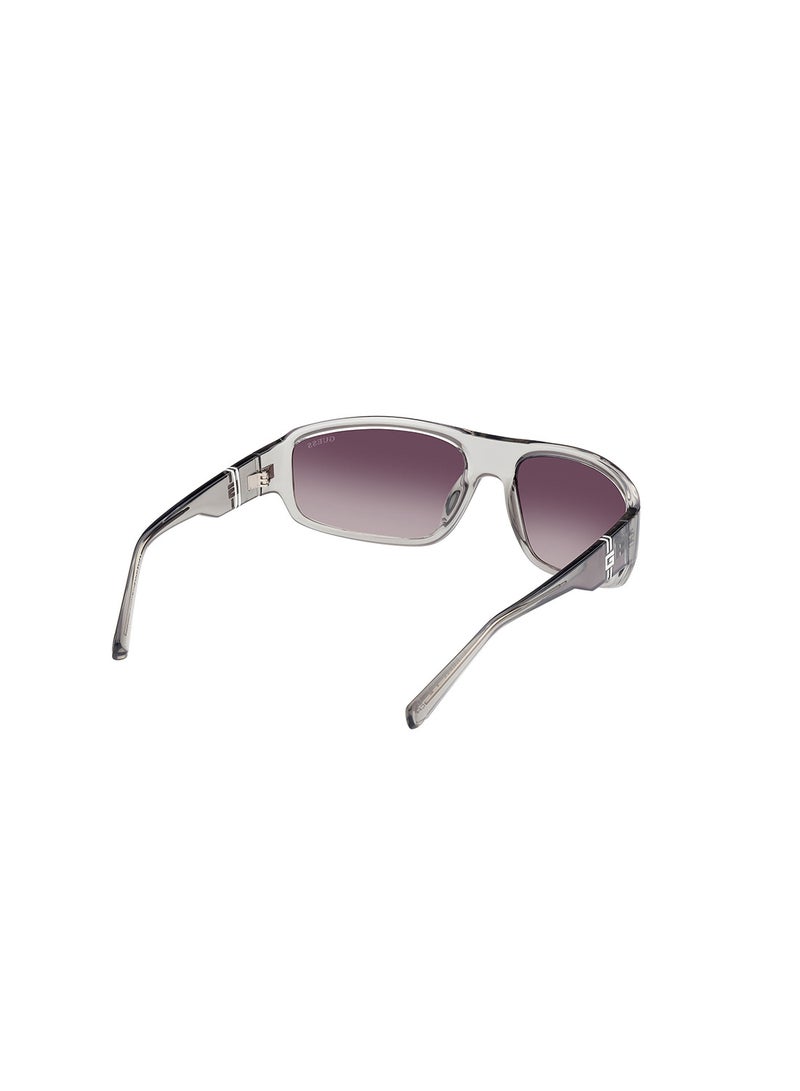 GUESS Men's UV Protection Rectangular Sunglasses - GU0008020C62 - Lens Size: 62 Mm - Image 5